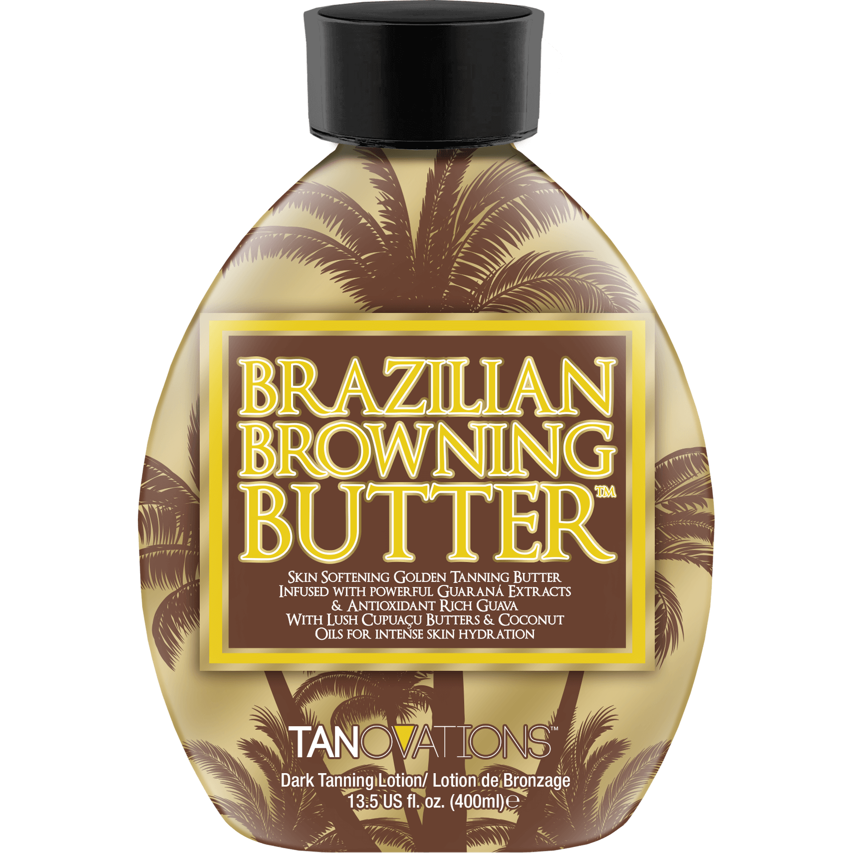 Solarium accelerator Ed Hardy Brazilian Browning Butter, Skin Softening, antioxidants, anti-cellulite, 400 ml