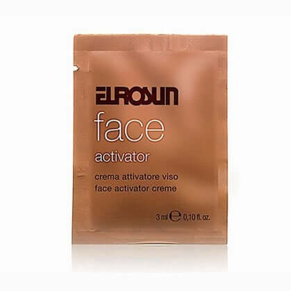 Eurosun Activator Face Cream 3ml foil sachet for solarium tan accelerator