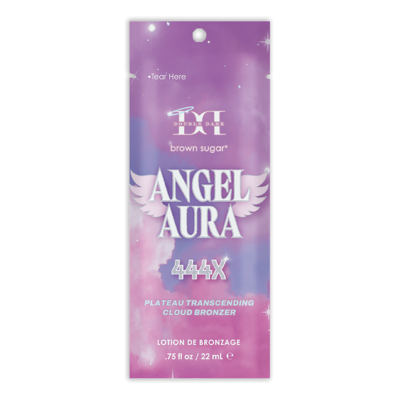 Brown Sugar Angel Aura Double Dark Cloud Bronzer packaging with celestial wing design