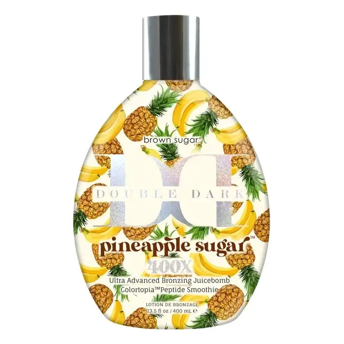 Brown Sugar Double Dark 400X ultra dark bronzers cream with pineapple juice for solarium tan