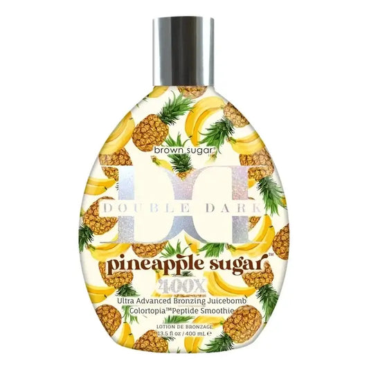 Brown Sugar Double Dark 400X ultra dark bronzers cream with pineapple juice for solarium tan