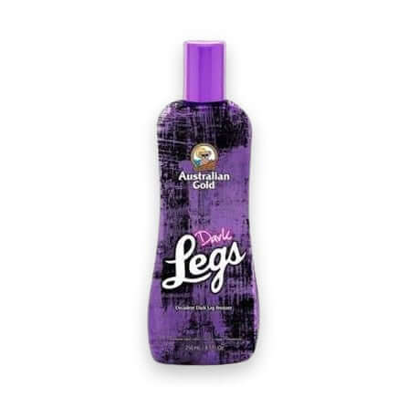 Australian Gold Dark Legs instant dark leg bronzer lotion in purple bottle