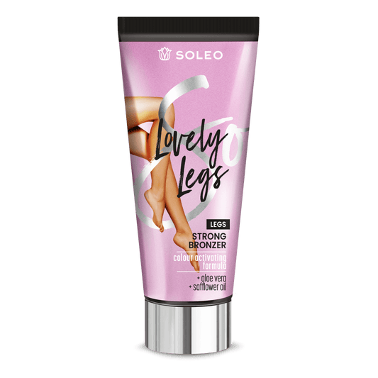Solarium cream for legs Soleo Lovely Legs Strong Bronzer, 135 ml