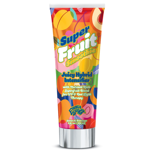 Fiesta Sun Super Fruit Smoothie UV and red light therapy tanning lotion