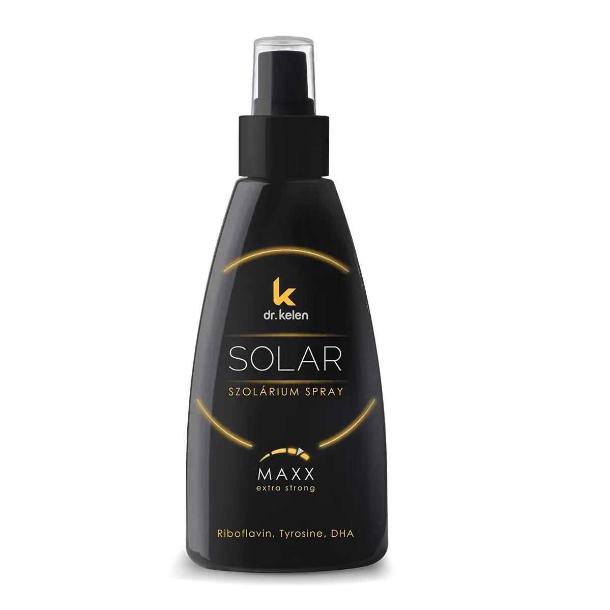 Solarium spray Dr.Kelen Solar Maxx for fast dark tan and soft skin, 150 ml