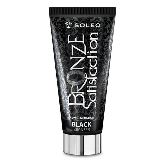 Soleo Black Bronzer Satisfaction strong bronzer for solarium with macadamia, 150 ml