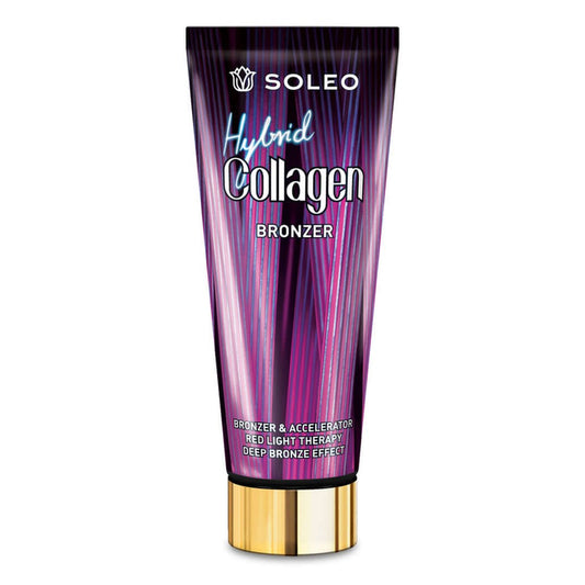 Soleo Collagen Hybrid Bronzer collagen bronzer for solarium with macadamia, 200 ml