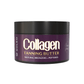Sealed Soleo Collagen Tanning Butter jar with purple label and sunbed friendly badge