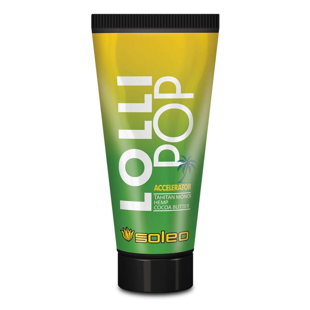 Soleo Lolli Pop accelerator for solarium with Monoi oil and cocoa, 150 ml