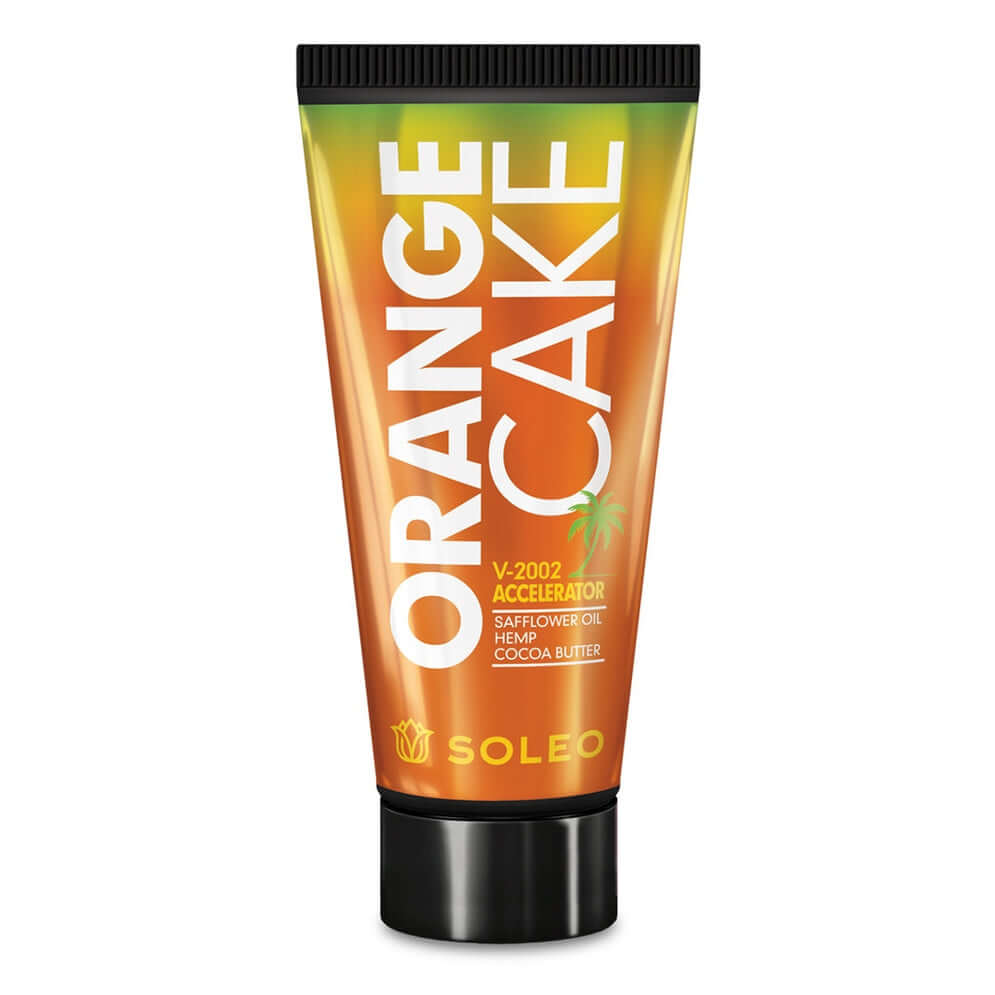 Soleo Orange Cake accelerator for solarium with slimming orange oil, 150 ml