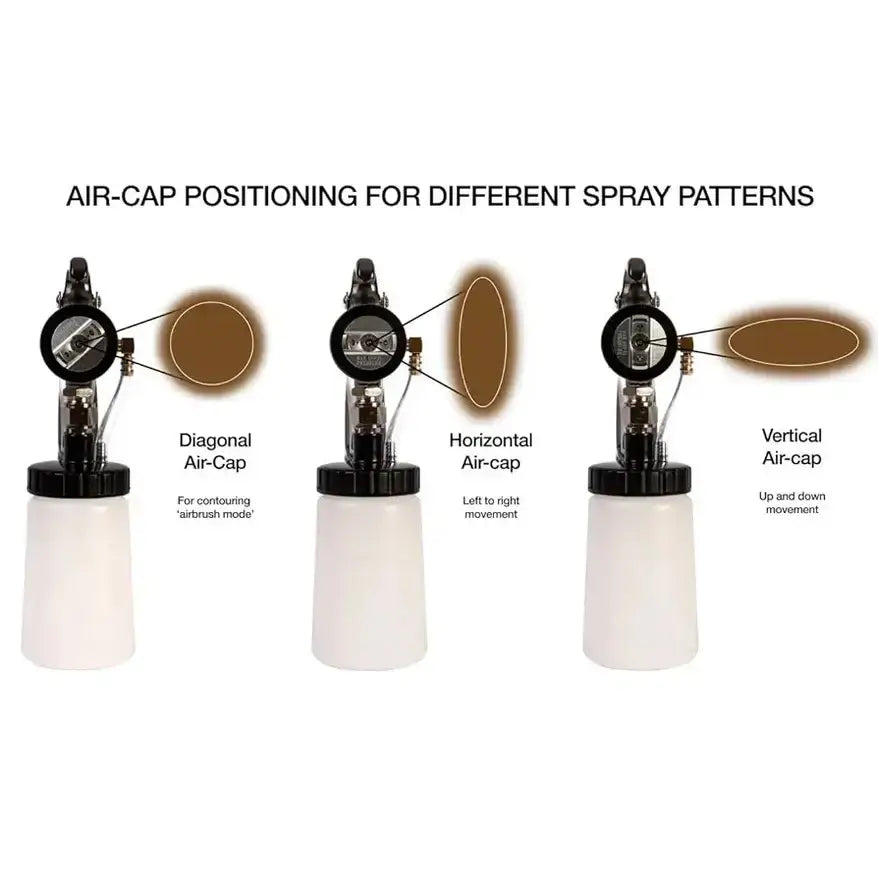 Spray Tan machine Maximist spray patterns