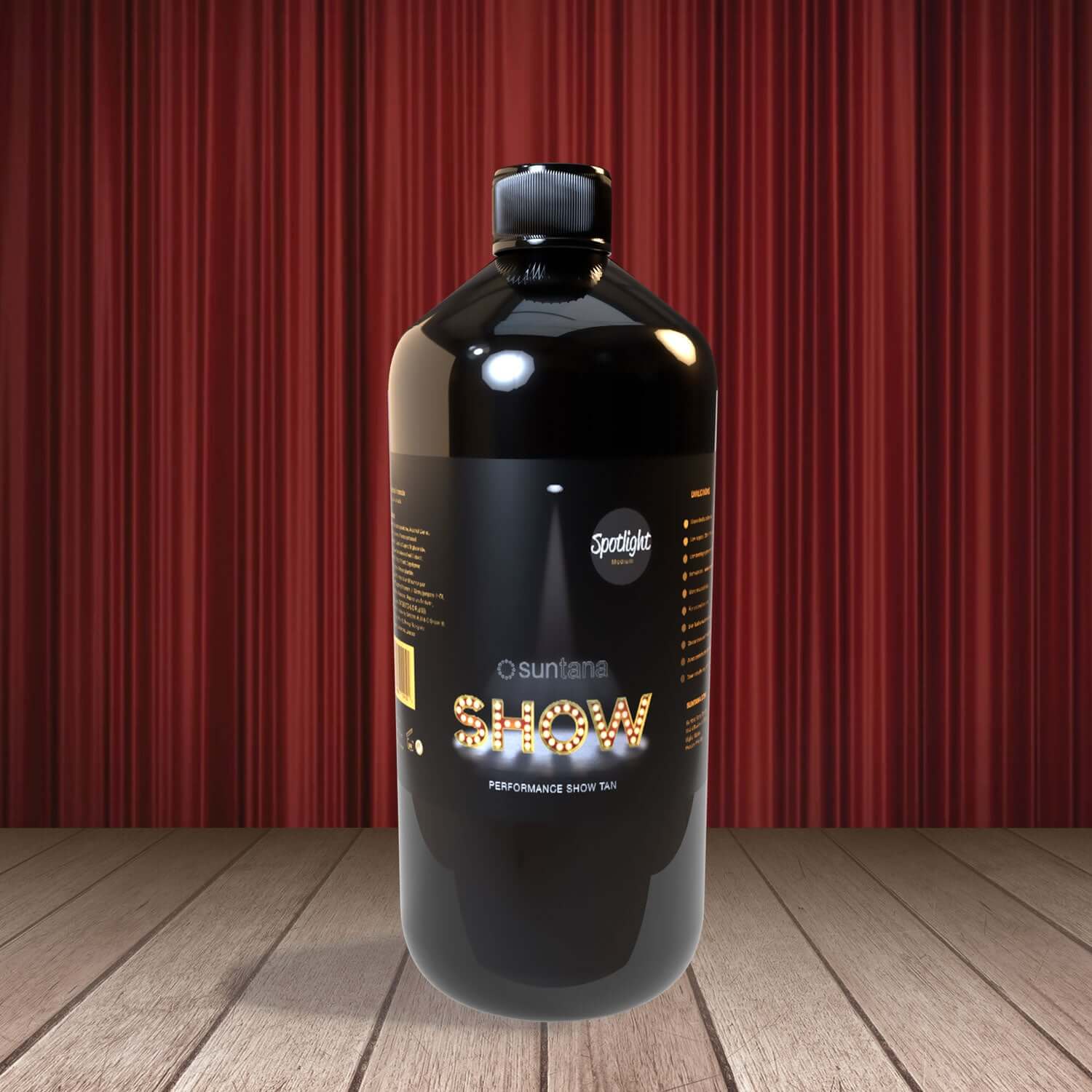 Spray tan lotion Suntana Show Spotlight, Medium, 1000 ml