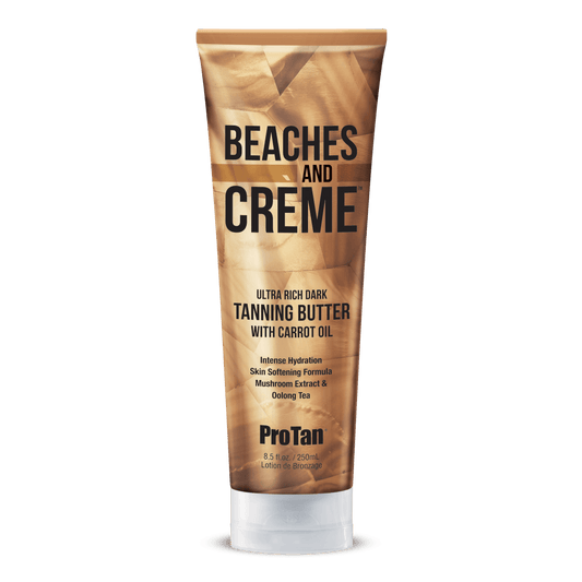 Pro Tan Beaches & Creme ultra rich dark tanning butter with carrot oil and shea butter 250ml