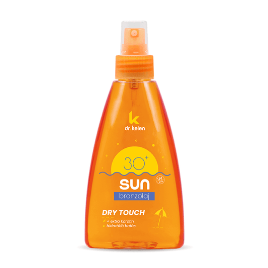 Sun oil spray Dr.Kelen F30 Bronze Dry Touch SPF 30 sunscreens with vitamin E, 150 ml