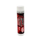 Black Cherry Crush moisturizing lip balm tube showing tamper seal and ribbed base