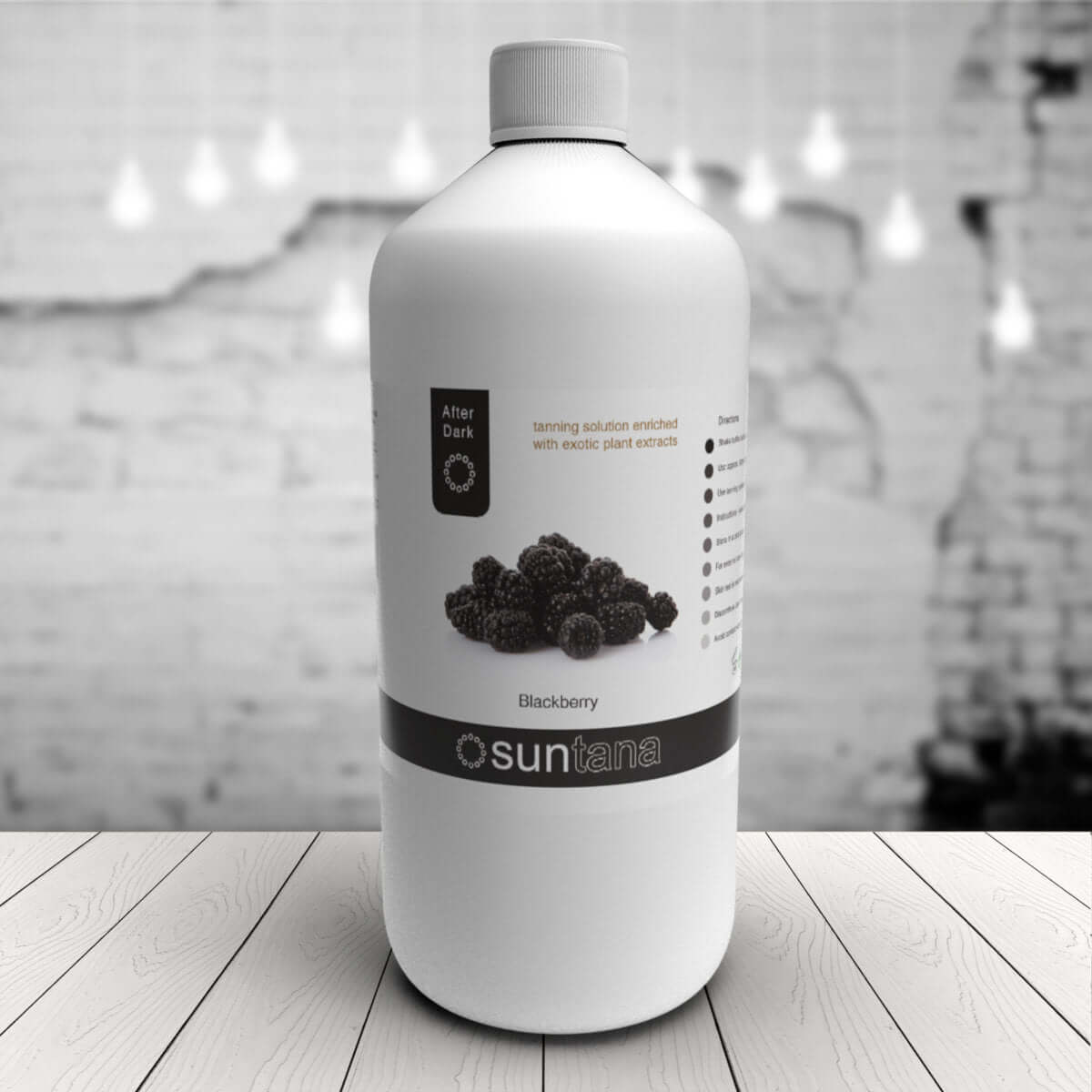 Suntana Blackberry Ultra Dark lotion for spray tan, 1000 ml