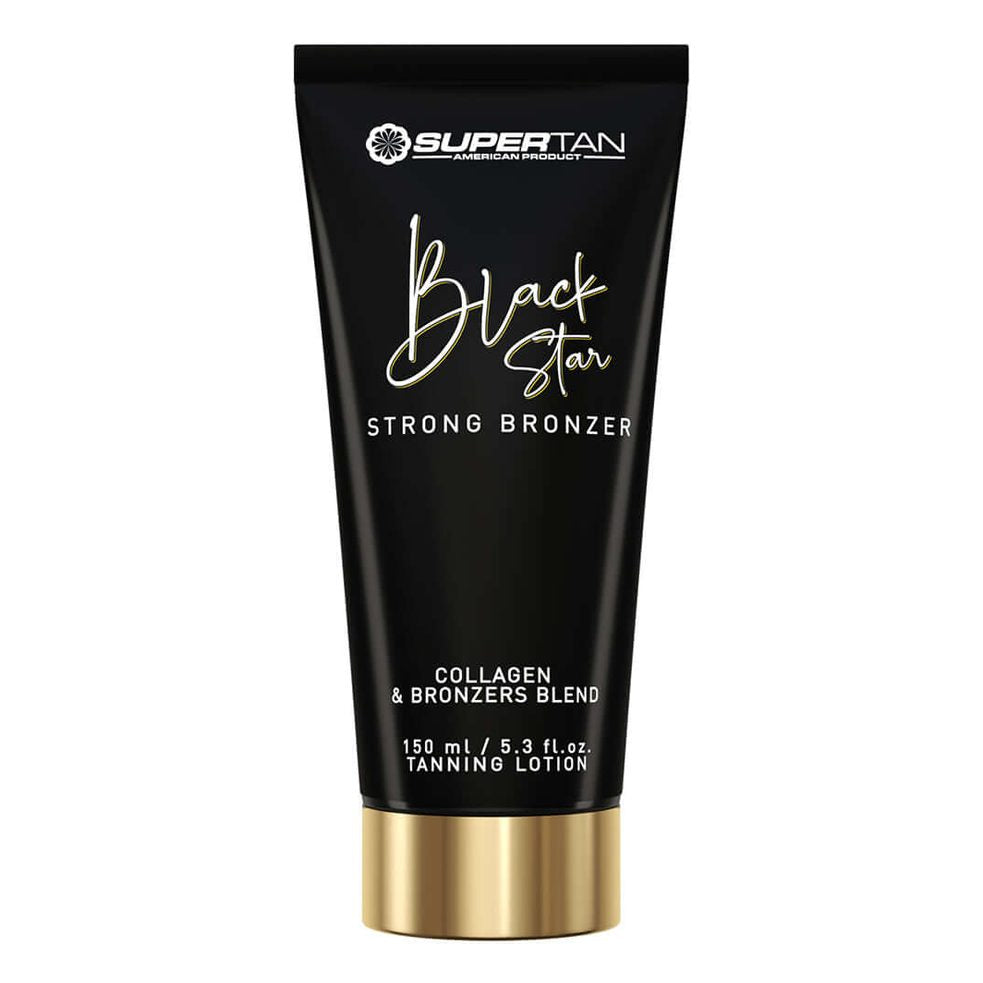 Supertan Black Star multi-bronzer for solarium strong tan and rejuvenating effect 150 ml