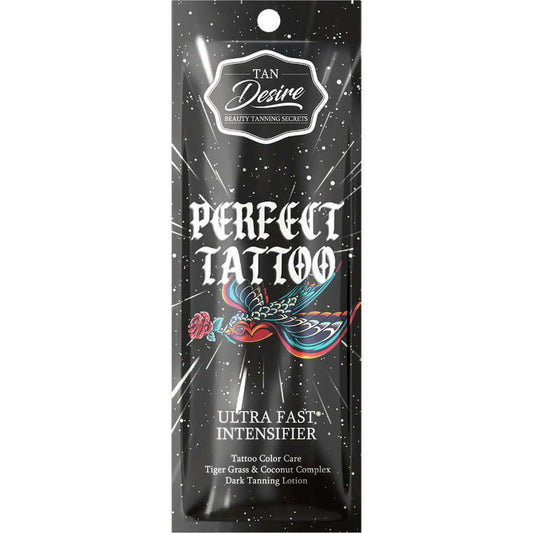 Tan Desire Perfect Tattoo ultra-fast Intensifier for solarium with tattoo protection, 15 ml