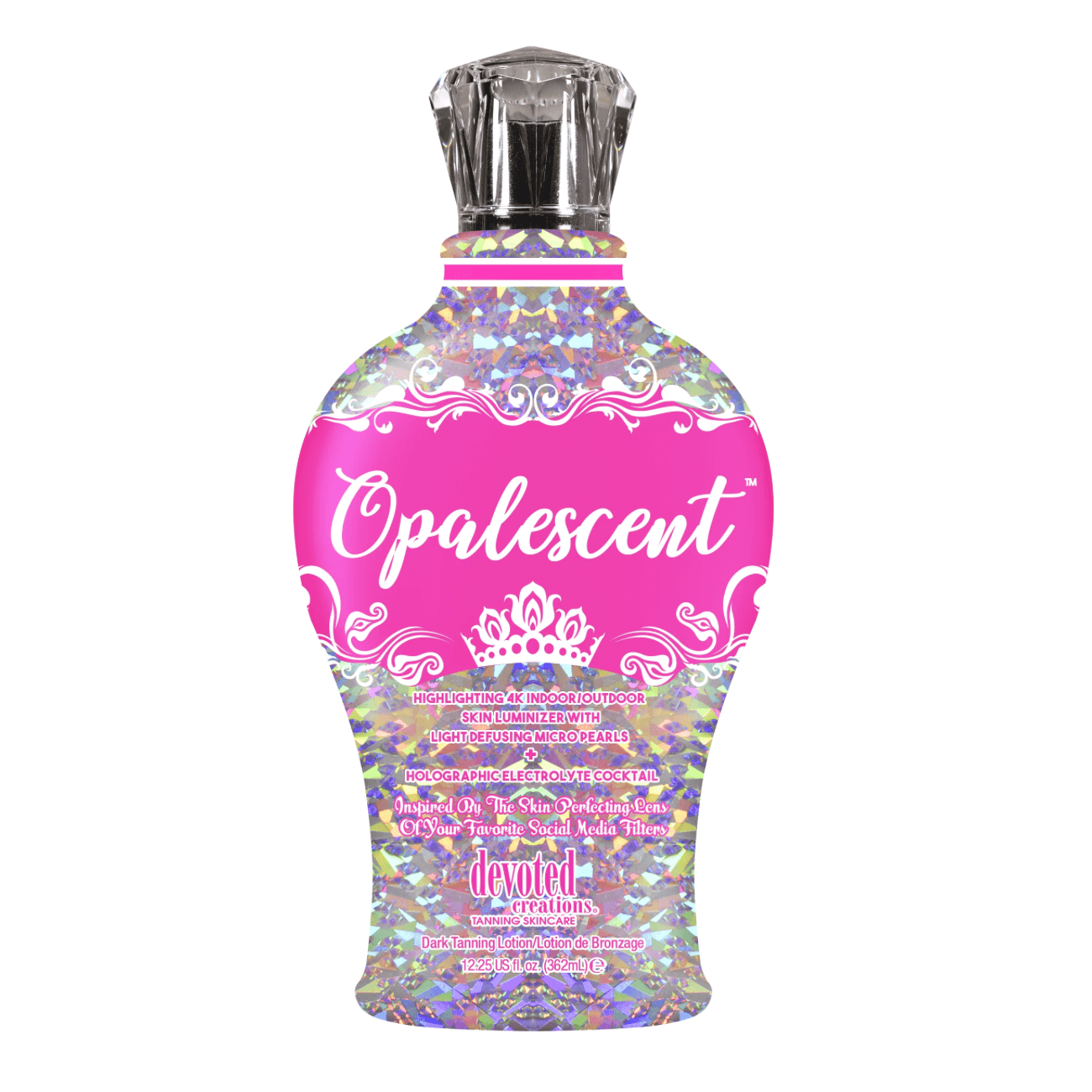 Tan accelerator Devoted Creations Opalescent, Highlighting 4K Skin Luminizer, 360 ml