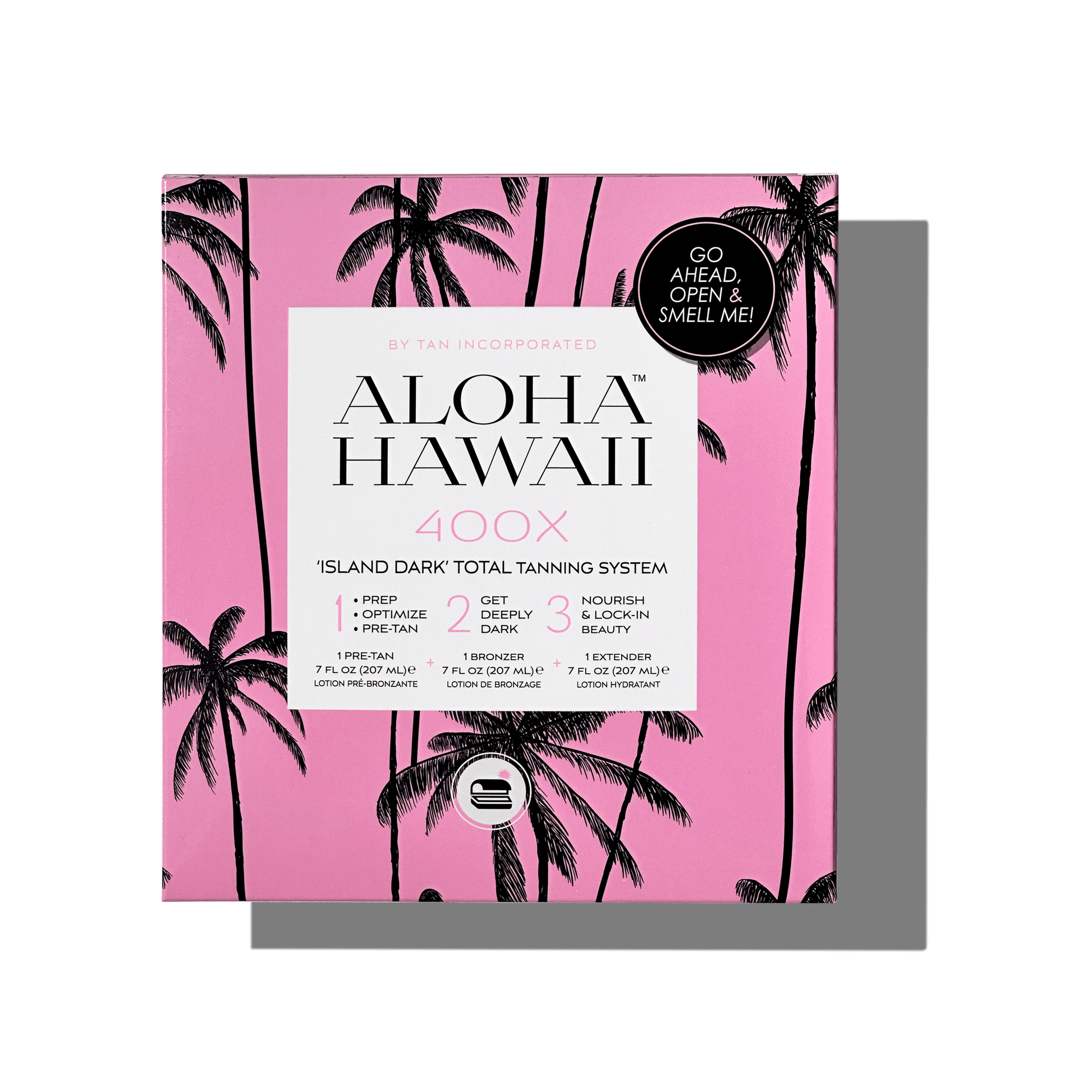 Tan accelerator Tan Inc Aloha Hawaii Kaanapali for long-lasting tan and tender skin, 22 ml