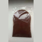 Suntana brown self-tan mitt in clear retail packaging bag