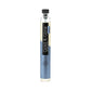 Front view of 7suns Gold & Glow MEN tanning elixir in clear glass ampoule