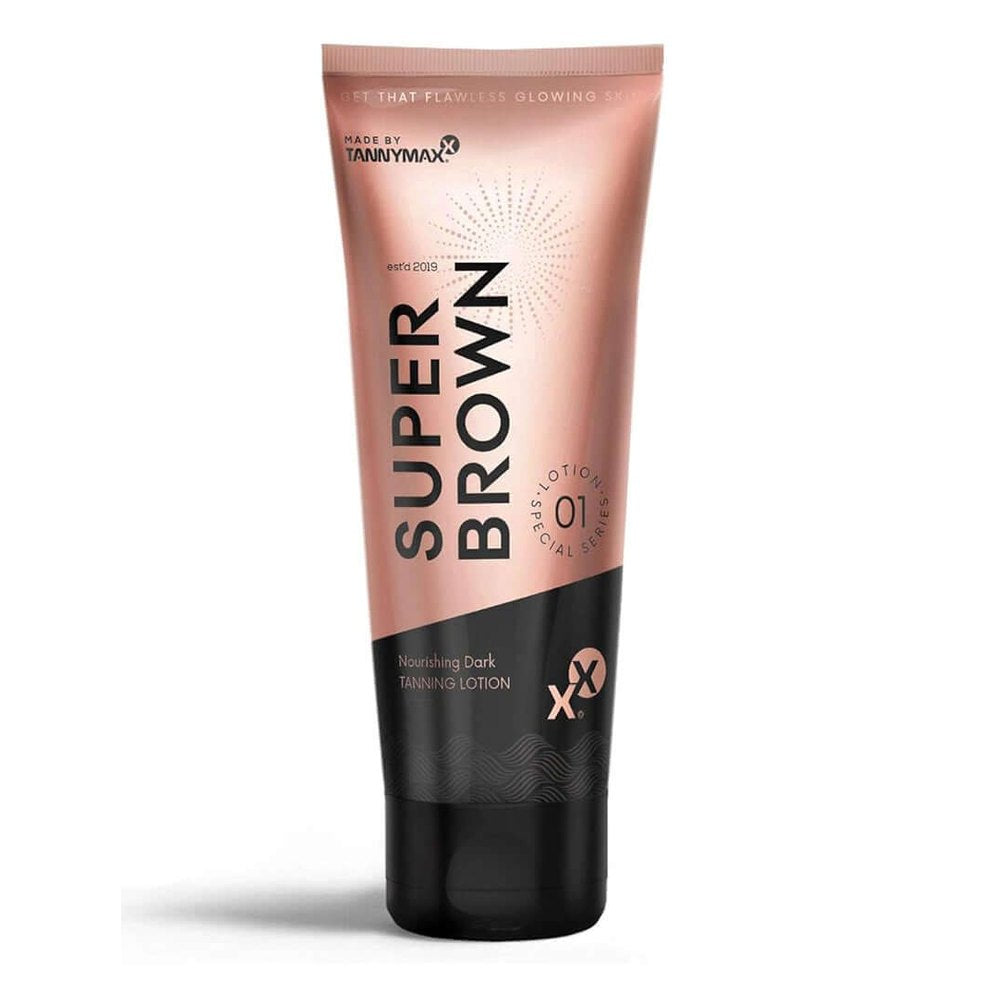 Tannymaxx Super Brown Nourishing Dark tanning lotion for solarium, 250 ml