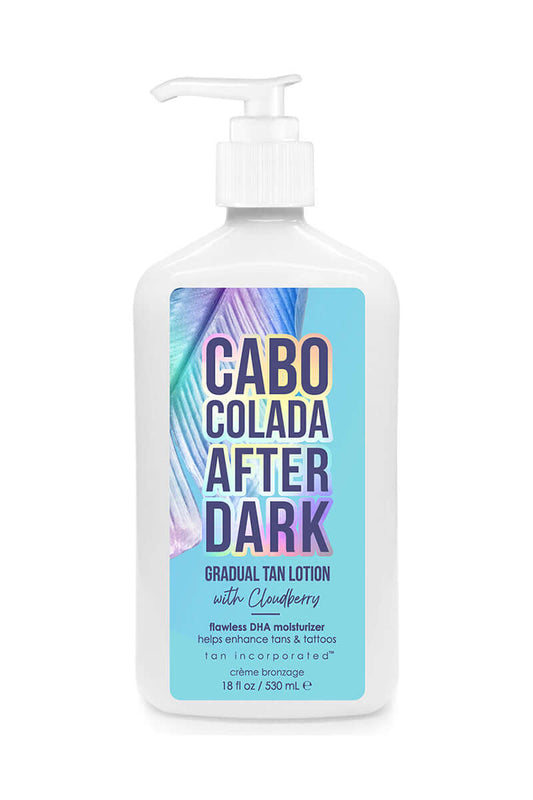 Self tan Brown Sugar Cabo Colada after dark DHA tan extender 500 ml