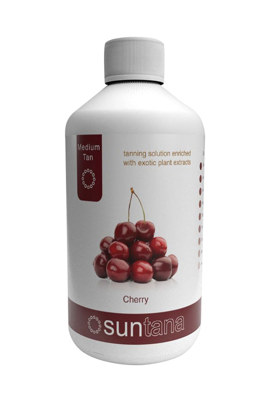 Suntana Cherry medium dark solution for spray tan 250 ml