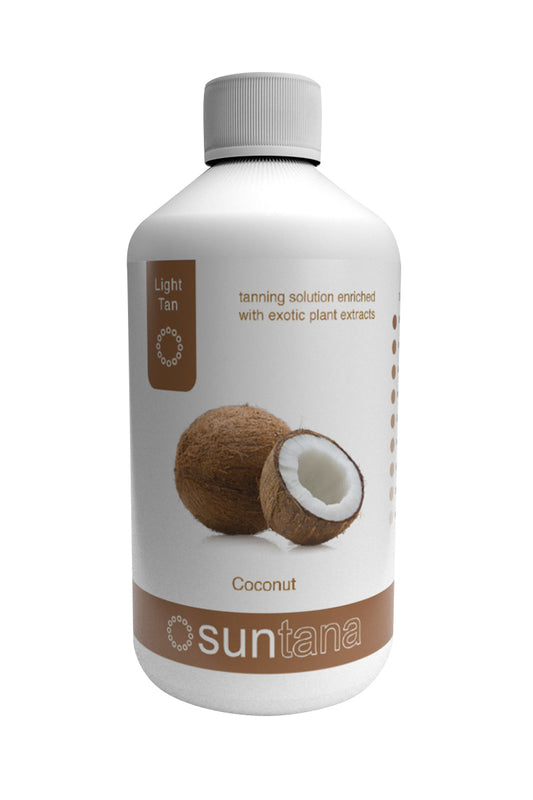 Suntana Coconut light tan solution for spray tan 250 ml