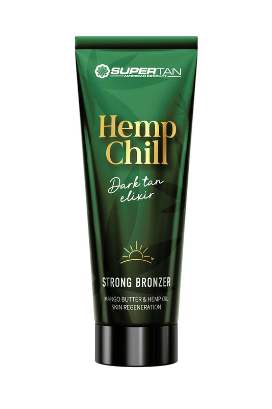 Supertan Hemp Chill strong bronzer with mango butter & hemp oil, skin regeneration 200 ml