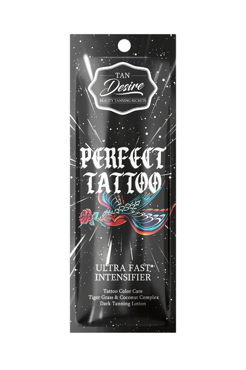 Tan Desire Perfect Tattoo ultra-fast tanning Intensifier with tattoo care formula 15 ml