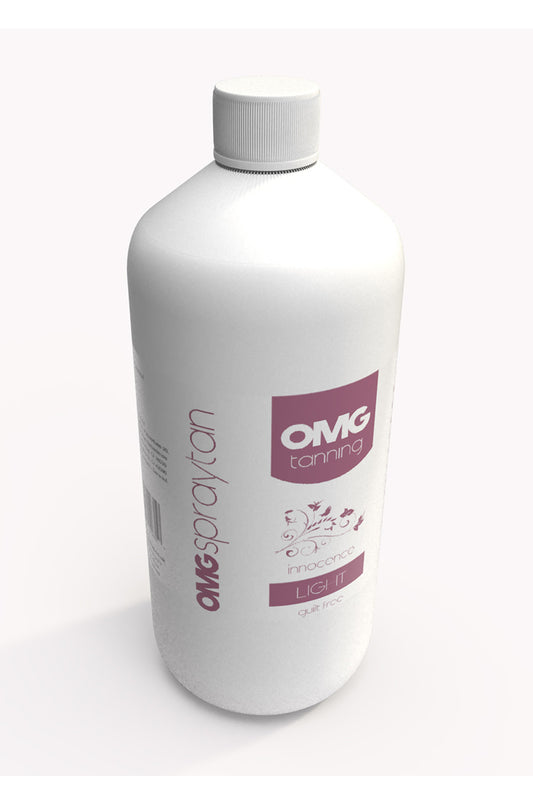 OMG Innocence light tan solution for spray tan 1000 ml