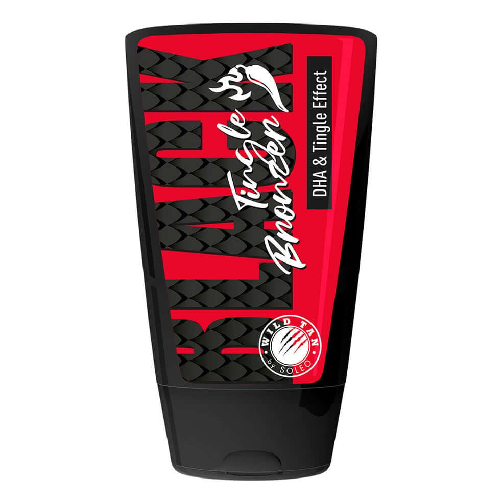Wild Tan Black Tingle Bronzer instant tan accelerator for solarium with tingle, 125 ml