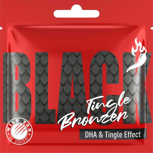 Wild Tan Black Tingle Bronzer, instant tan accelerator for solarium with tingle, 15 ml
