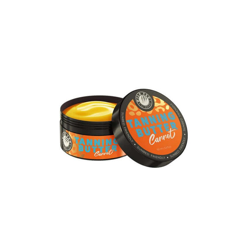 Wild Tan Carrot tanning Butter for solarium with carrot oil & shea butter 150 ml