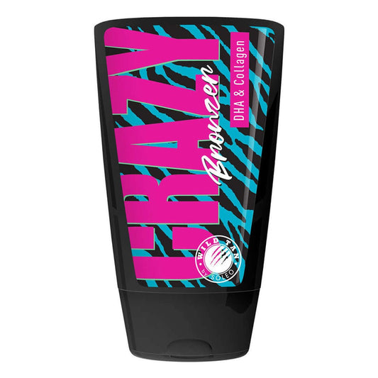 Wild Tan Crazy Bronzer for solarium with DHA, collagen, regenerative formula 125 ml