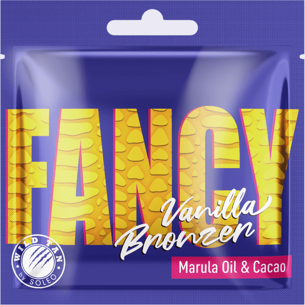 Wild Tan Fancy Vanilla Bronzer cream for solarium with marula oil and cacao 15 ml