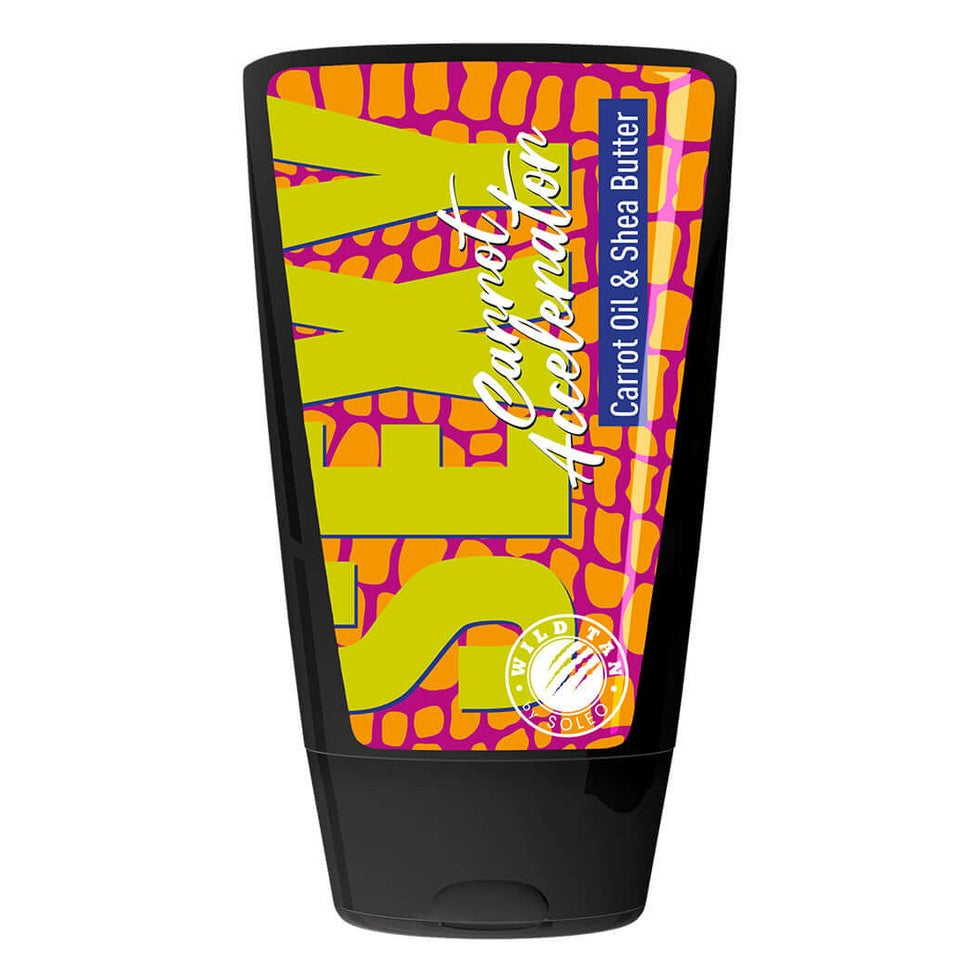 Wild Tan Sexy Carrot Accelerator for solarium with carrot oil & shea butter 125 ml