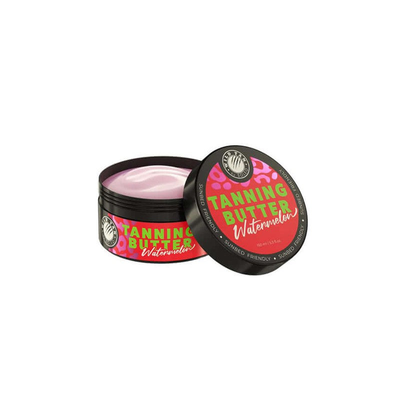 Wild Tan Watermelon Tanning Butter for solarium with watermelon extract, almond oil & shea butter 150 ml