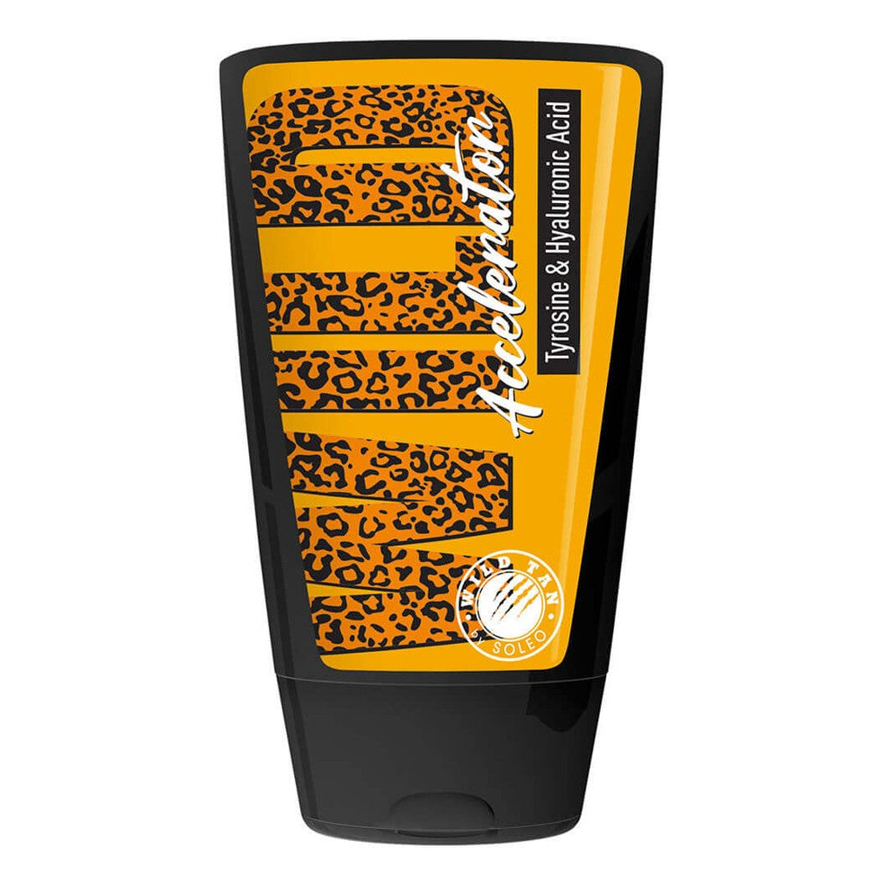Wild Tan Wild Accelerator for solarium with hyaluronic acid for fast bronzing and moisturizing effect 125 ml