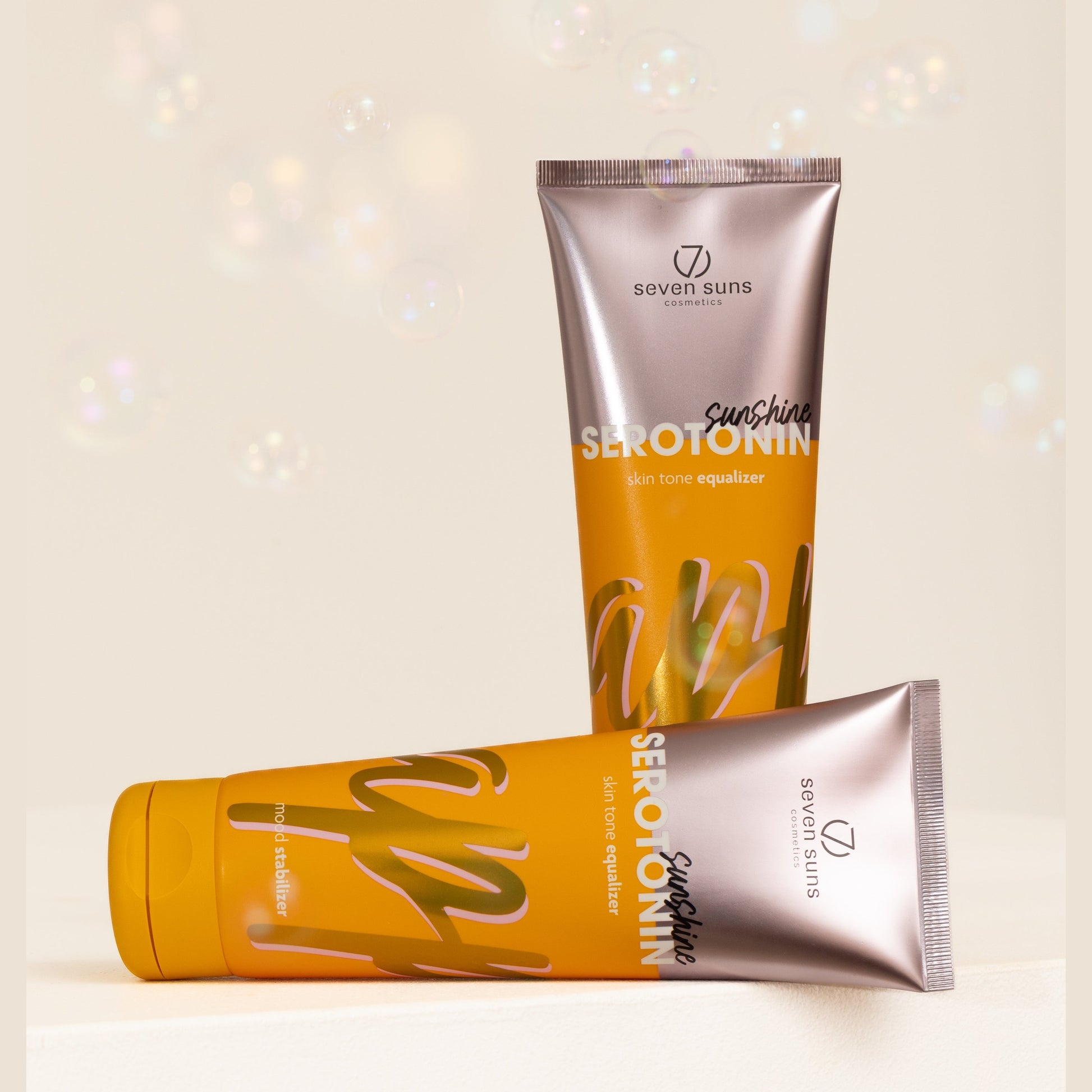 7suns Serotonin Sunshine accelerator for solarium with golden particles, 250 ml